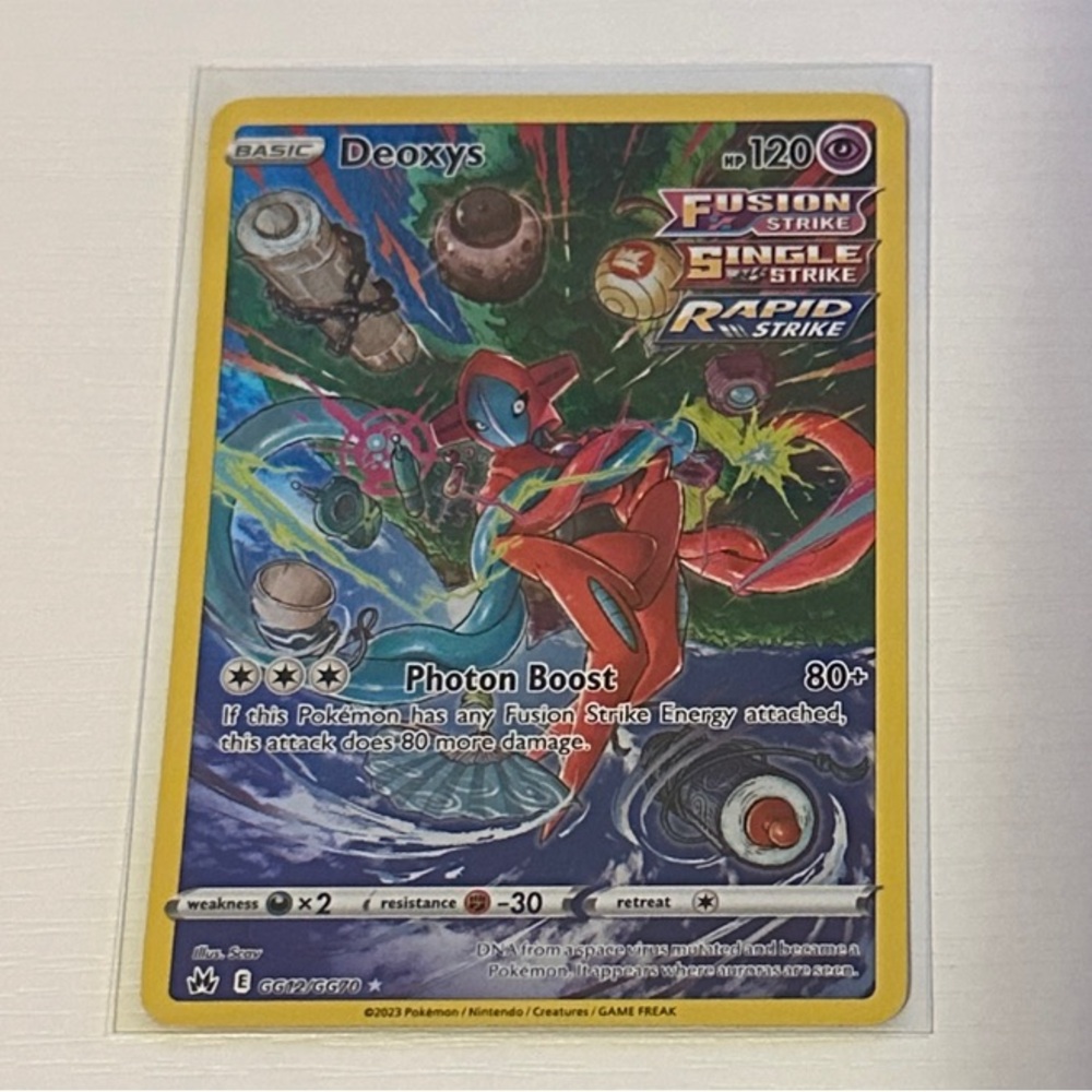 Pokemon Trading Card - Deoxys Crown Zenith GG12/GG70